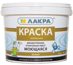 Краска в/д Моющаяся Лакра 14кг  купить в каталоге интернет магазина СМИТ с доставкой по Улан-Удэ