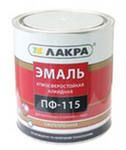 Эмаль ПФ-115 Лакра 2,8 кг красная (3) купить в каталоге интернет магазина СМИТ с доставкой по Улан-Удэ