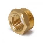 Футорка 1 1/4"х3/4" резьба наружная-внутренняя латунь ***