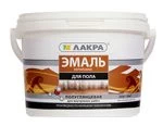 Эмаль для пола акриловая золотисто-коричневая Лакра 2,4кг