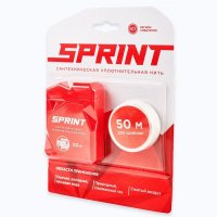 Нить для герметизации резьбы "Sprint" 5000 см (Набор катушек 2*50м, блистер)