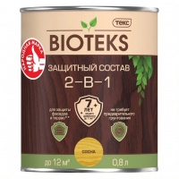 Антисептик лессирующий алкидный BIOTEKS сосна 0,8л купить в каталоге интернет магазина СМИТ с доставкой по Улан-Удэ