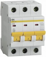 Выключатель-автомат IEK ВА 47-29 3P 63A 4,5кА хар-ка C