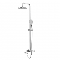 Душевая система PAINI Viva Style P4CR687D250F3D110(не телескопическая),поворотный излив, хром
