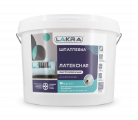Шпатлевка  латексная Лакра 3кг