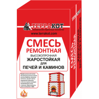 Раствор Терракот для ремонта печей и каминов термостойкая 5кг купить в каталоге интернет магазина СМИТ с доставкой по Улан-Удэ