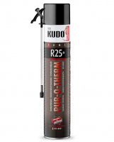 Пена - утеплитель монтажная KUDO PUR-O-THERM R25+, 1000мл (12)