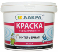 Краска в/д Интерьерная Лакра  6,5кг  купить в каталоге интернет магазина СМИТ с доставкой по Улан-Удэ