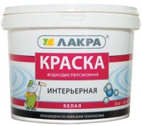 Краска в/д Интерьерная Лакра  6,5кг  купить в каталоге интернет магазина СМИТ с доставкой по Улан-Удэ