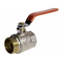 Кран шаровый 1/2 ВН рычаг LD (LD 47.303.15)