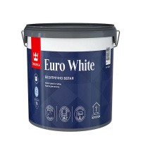 Краска TIKKURILA EURO WHITE  2,7 л  для потолка