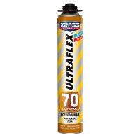 Пена пистолетная KRASS ULTRAFLEX 70 890 мл. всесезонная (12)