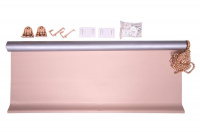 Рулонная штора 60*160 Блэкаут BASIC персик купить в каталоге интернет магазина СМИТ с доставкой по Улан-Удэ