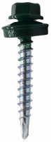 Саморез кровельный 5,5*25 RAL 6005 зеленый (Р)