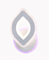 Бра СТ2285/1 Белый LED 2*20W 3000-6500K