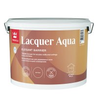 Лак интерьерный акриловый матовый TIKKURILA LACQUER AQUA, 2,7л