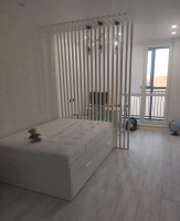 Интерьерная рейка МДФ Ривьера Дуб Санремо Белый 40*30*2700 купить в каталоге интернет магазина СМИТ с доставкой по Улан-Удэ