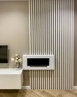 Интерьерная рейка МДФ Милана Дуб Санремо Белый 20*30*2700 купить в каталоге интернет магазина СМИТ с доставкой по Улан-Удэ