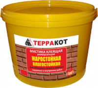 Мастика для печей и каминов Терракот термостойкая 1,5кг (6) купить в каталоге интернет магазина СМИТ с доставкой по Улан-Удэ