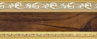 Карниз Ажур потолоч.3-х-рядный орех бежевый 1,8 м с пов.R