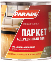 Лак паркетный алкидный полуматовый PARADE L10, 2,5л (3) купить в каталоге интернет магазина СМИТ с доставкой по Улан-Удэ