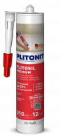 Затирка-герметик для швов PLITONIT Plitosil бетонный 310мл (12)