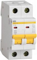 Выключатель-автомат IEK ВА 47-29 2P 16A 4,5кА хар-ка C