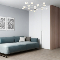 Люстра TORINA 8265/15 LED GX53 15*7W 220V купить в каталоге интернет магазина СМИТ с доставкой по Улан-Удэ
