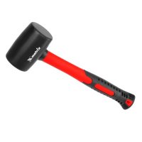Киянка резин. черная 225г фиберглас. ручка Matrix (11175)
