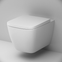 Унитаз подвесной AM.PM Gem C901901SC Aquaspin(Торнадо), с сиденьем микролифт