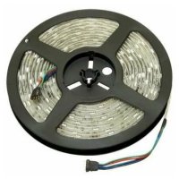 Лента светодиодная 12V 5050 60Led 14,4W IP20 белая 5 м