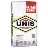 Шпатлевка UNIS Белый жемчуг полимерная 18кг  (64)