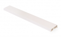 Наличник прямой 1500*45 узкий W607 белый