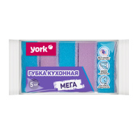 Губка YORK Мега 5 шт.