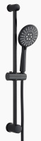 Душевой гарнитур VODA Black,арт.VSS15Black