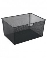 Корзина мелкосетчатая ПРАКТИК Home GBM 60х30 графит