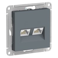 Розетка комп с/п 2гн Грифель AtlasDesign ATN000785 (10/60)