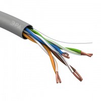 Кабель UTP 4x2x24AWG Cat5e CU PVC 305м неэкранированный 305m МЕДЬ Внутренний (Б0044429/Б0044426)