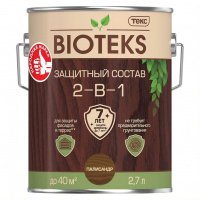 Антисептик лессирующий алкидный BIOTEKS палисандр 2,7л купить в каталоге интернет магазина СМИТ с доставкой по Улан-Удэ