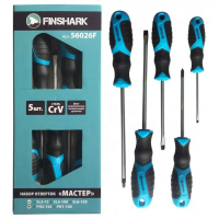 Набор отверток 5 шт Мастер "FINSHARK" (56026F)