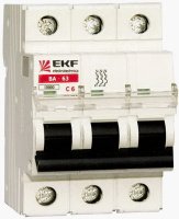 Выключатель-автомат EKF PROxima ВА 47-63-50А 3 п купить в каталоге интернет магазина СМИТ с доставкой по Улан-Удэ