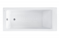 Ванна акриловая ROCA EASY,прямоугольная 180*80,белая (ванна+монт.комплект)