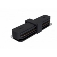 Коннектор Эра TR-1РА-IC-BK прямой для однофазного шинопровода черный (Б0054464)