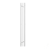 Полотенцесушитель электрич. POINT Фрея П2 100x1200 диммер слева, белая (PN20712W)