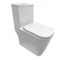 Компакт-унитаз моноблок Triton-Pro MONO MO-8706, сиденье, фурнитура