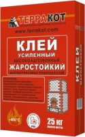 Клей для плитки Терракот термостойкий усиленный 25кг (48)