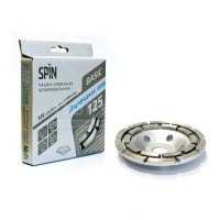 Диск алмазный чашечный двухрядный 125*22,23мм "Spin Basic" (501023/520002B)