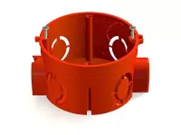 Подрозетник под бетон d 68*42мм с соединителями GE 40010-05