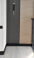 Интерьерная рейка МДФ Милана Black Edition 20*30*2700 купить в каталоге интернет магазина СМИТ с доставкой по Улан-Удэ