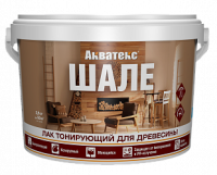 Лак интерьерный акриловый матовый Акватекс Шале белый 2,5кг